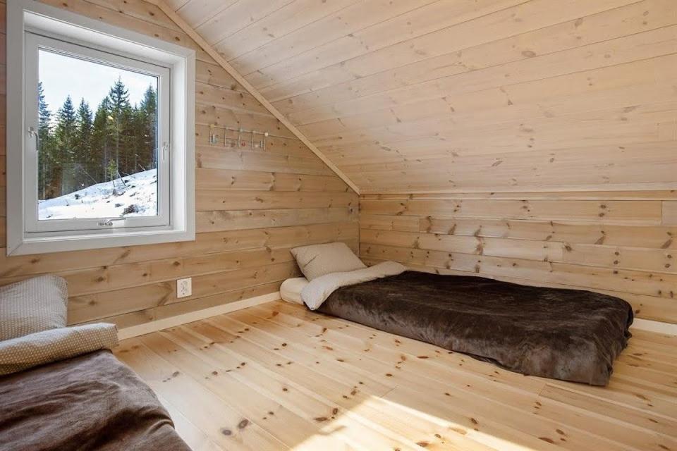 Tiny Mountain Cabin With A Panoramic View Giljane Exterior photo